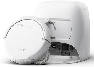 DJI ROMO S Robotstofzuiger en mop met 25.000 Pa zuigkracht, sensoren op droneniveau, 200 dagen onderhoudsvrij gebruik, anti-klit rolborstel, automatisch reinigen en drogen van de mop