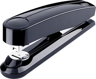 Novus B 5 FC nietmachine (50 vellen, platte binding, 90 mm insteekdiepte, incl. 200 nietjes) zwart
