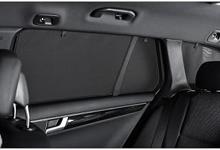 Set Car Shades (achterportieren) compatibel met Kia Niro II 2022- (2-delig) Pasklare Auto Zonwering