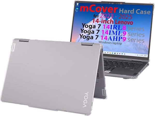 mCover hoesje ALLEEN Compatibel voor 2023-2025 14 inch Lenovo Yoga 7 - tweedehands - als nieuw — outlet/retourdeal