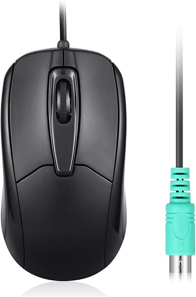 Perixx 10442 Perimice-209 P bekabelde PS2-muis met scrollwiel en - outlet/retourdeal