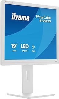 iiyama Desktop Monitor, B1980S-W1-19, TN, 1280x1024/75Hz, 1H1DP, HEEFT