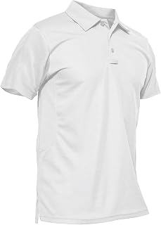 KEFITEVD Mannen Sneldrogende Lange Mouw Polo Shirts Golf Werk Tops Outdoor Vissen T-Shirt Zomer Tees