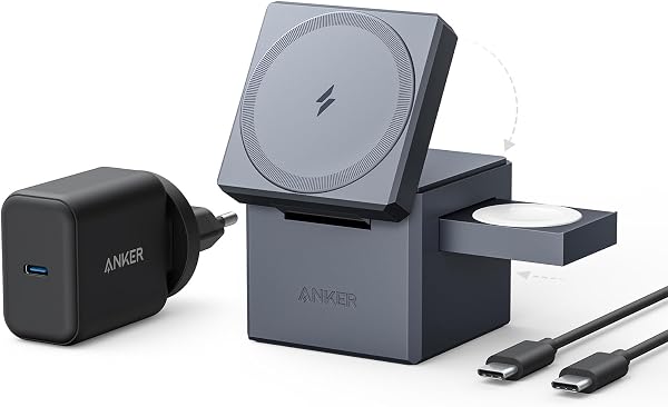 Anker 3-in-1 Laadkubus met MagSafe - outlet/retourdeal