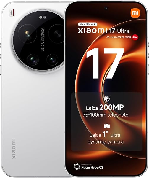 Xiaomi 17 Ultra Smartphone 16+512GB Wit LOFIC HDR Technologie - tweedehands - zeer goed — outlet/retourdeal