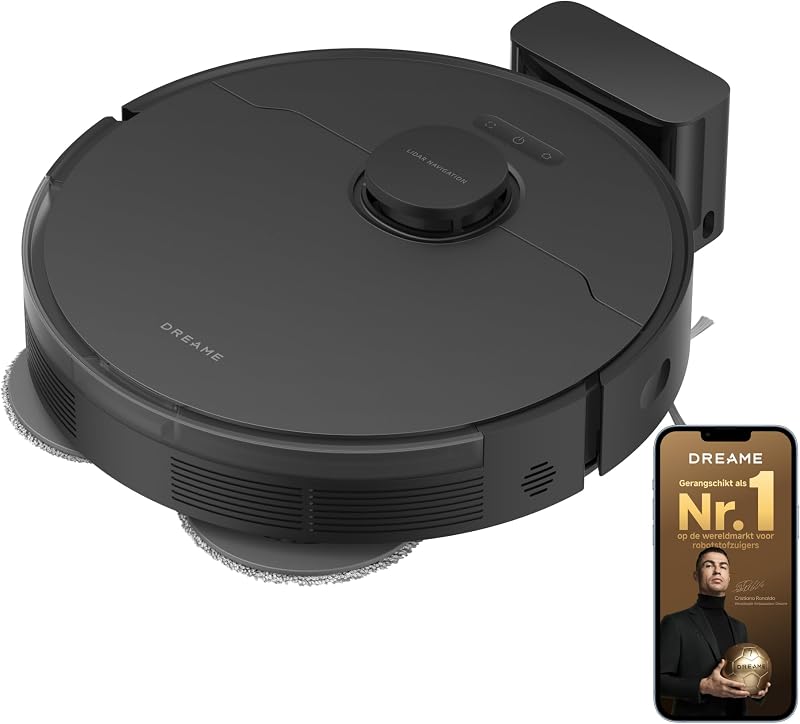 DREAME L10s Pro Gen 3 Slimme robotstofzuiger en dweil - outlet/retourdeal
