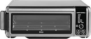 Ninja Foodi 8-in-1 Multifunctionele Oven, Draagbare Mini-Oven voor Aanrecht en Werkbladen, Multifunctionele Oven met 8 Kookfuncties; Braden, Grillen, Bakken en Meer, Zilver/Zwart SP101EU