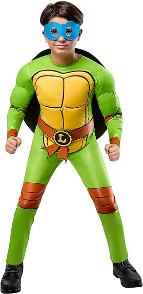 Rubies Officiële Teenage Mutant Ninja Turtle 4-in-1 kinderkostuum - tweedehands - zeer goed — outlet/retourdeal