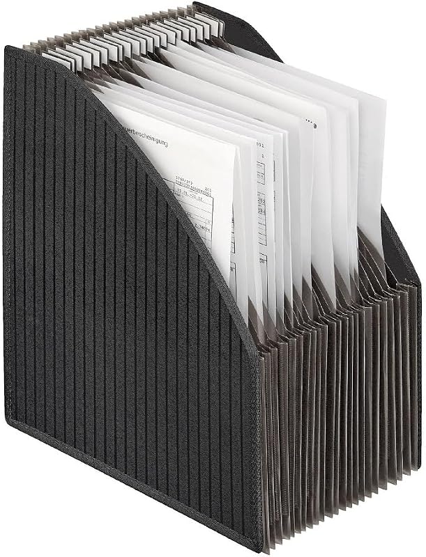 VELOFLEX Staande magazinehouder met vakken DIN A4 met 23 vakken - outlet/retourdeal
