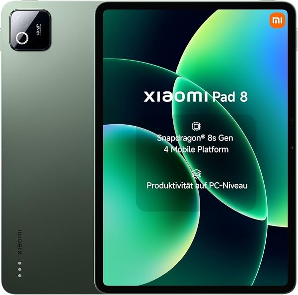 Xiaomi Pad 8 11.2 Inch Tablet 8+128GB Pine Green 3.2K 144Hz Display - tweedehands - als nieuw — outlet/retourdeal