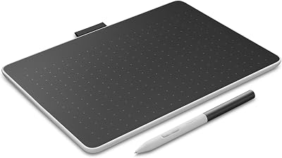 Wacom One M-pentablet incl. EMR-pen zonder batterij, Bluetooth-verbinding, voor Windows, Mac, Chromebook en Android – perfect voor creatieve starters, digitaal tekenen en alledaagse kantoortaken.