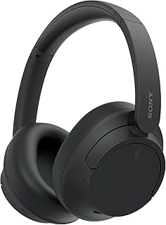 Sony WH-CH720N ruisonderdrukkende draadloze Bluetooth-hoofdtelefoon - batterijduur tot 35 uur en snel opladen - zwart