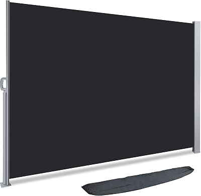 Paravent voor buiten met beschermhoes - outlet/retourdeal