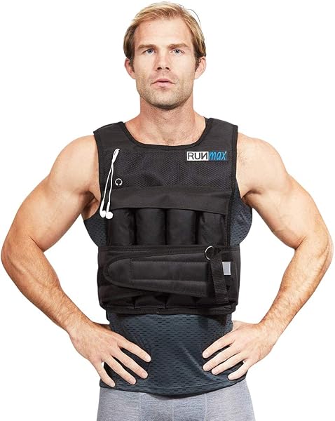 RUNFast Max 5 4 kg 63 5 kg verstelbaar verzwaarde vest - tweedehands - als nieuw — outlet/retourdeal