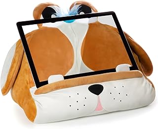 Cuddly Reader Children iPad Stand | Tablet Stand | Book Holder| Reading Pillow | Reading in Bed at Home | Tablet Lap Rest Cushion | Fun Novelty Gift Idea for Readers, Book Lovers
