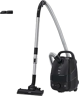 Hoover HE2 HE2Z10A Compacte krachtige stofzuiger met zak voor harde vloeren en tapijten, EPA-stoffilter, 3,5 l stofreservoir, geïntegreerde accessoires, 850 W, 10 m werkstraal