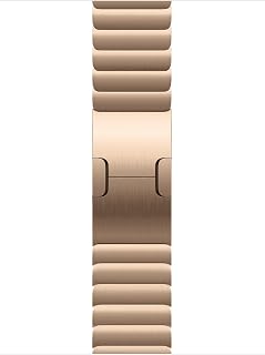 Apple Watch Band - Schakelarmband - 42 mm - Goud - Eén maat voor de meeste polsen