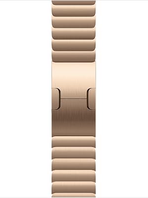 Apple Watch Band - Schakelarmband - 42 mm - Goud - Eén maat voor de meeste polsen