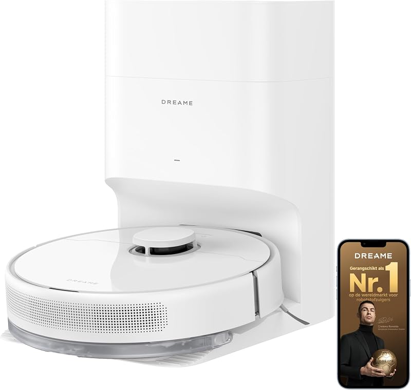 DREAME D10 Plus Gen 2 robotstofzuiger met 90-daags zelfleegstation - outlet/retourdeal