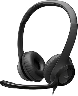 Logitech C270 HD Webcam, 720p/30fps, breedbeeld video-oproep, lichtcorrectie, ruisonderdrukkende microfoon, voor Skype, FaceTime, Hangouts, WebEx, PC/Mac/Laptop/Tablet/Chromebook - Grijs