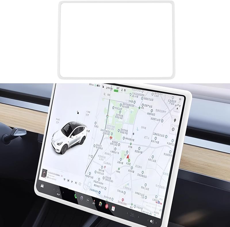 Schermrandbescherming sierlijst compatibel met Tesla Model 3 Highland - outlet/retourdeal