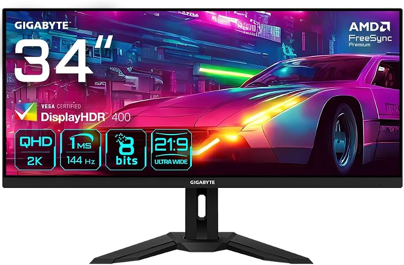 GIGABYTE M34WQ-EK - outlet/retourdeal