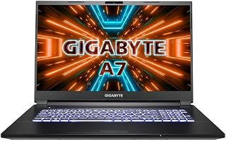 GIGABYTE Laptop A7 X1-CES1130SH, AMD R9-5900HX, 16 GB, SSD 512 GB, 17,3 inch 144 Hz FHD, VGARTX3070P/8 GB, NO ODD, W10HOME