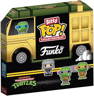 Funko Bitty Pop! Teenage Mutant Ninja Turtles (TMNT) - 12 stuks Multipack - 0,9 Inch (2,2 cm) - Teenage Mutant Ninja Turtles Retro/Classic Collectable - Stapelbare Display Plank Inbegrepen