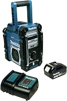 Makita DMR 112 bouwplaatsradio met DAB+ en Bluetooth + accu 3 Ah en - outlet/retourdeal