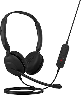 Jabra Evolve 10 bedrade headset met ruisonderdrukkende microfoon voor PC/Laptop/Mobiel - USB-A - compatibel met Windows/Mac - Lichtgewicht ontwerp - Gespreks-/Volumeregeling voor online vergaderingen