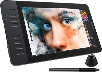 GAOMON PD1161 Grafische Tablet Tekentablet met 11,6 Inch Display - 8 Sneltoetsen, Batterijloze Pen met 8192 Drukgevoeligheid, Compatibel met Windows en Mac