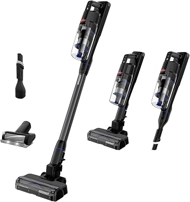 BISSELL PowerClean FurGuard, Steelstofzuiger, 280W-motor, Zelfreinigende Borstelrol, FurFinder-lampen, Stofzuiger Draadloos, Staand Ontwerp, HEPA-filter, 2500 mAh Verwijderbare Accu, 4091N