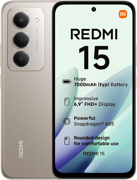 Xiaomi Redmi 15 Smartphone 8+256GB - tweedehands - acceptabel — outlet/retourdeal