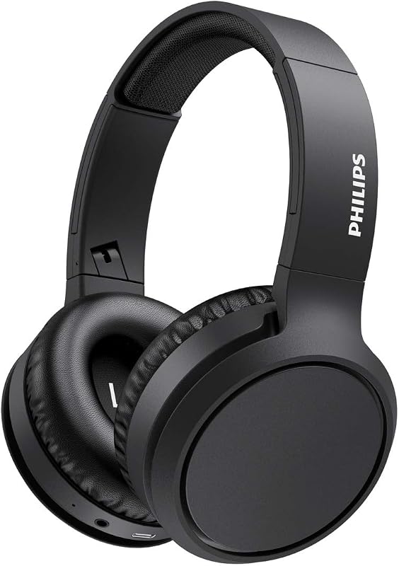 PHILIPS TAH5205BK / 00 - Draadloze hoofdtelefoon - 40 mm luidsprekers - Bluetooth - Compact opvouwbaar - 29 uur autonomie - Zwart