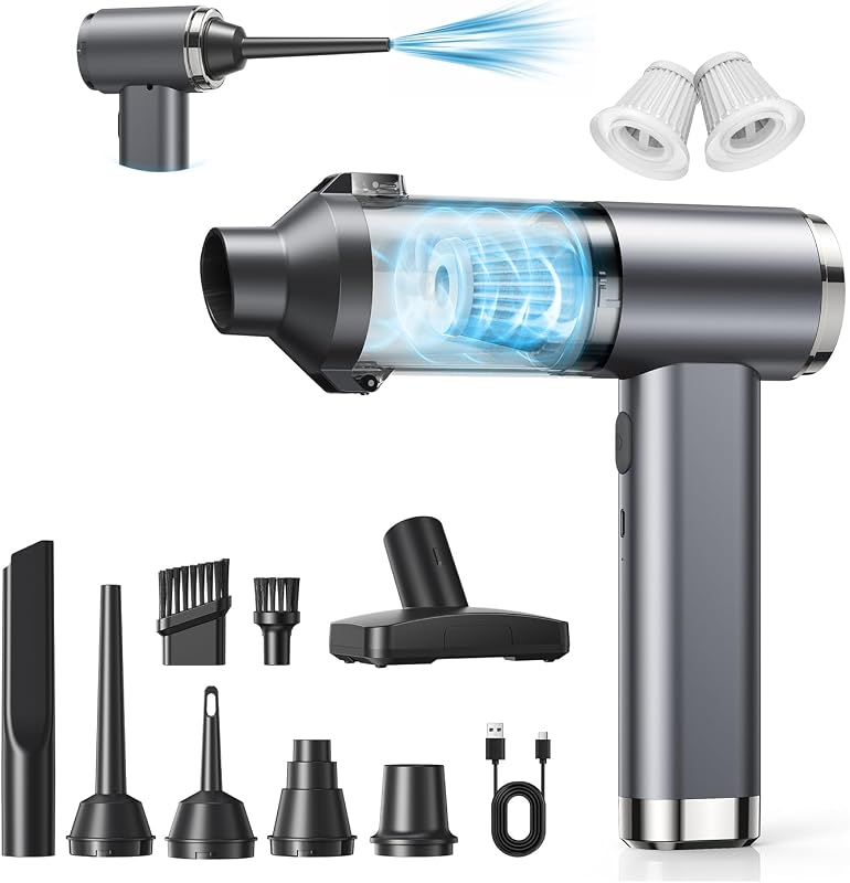 4-in-1 handstofzuiger 25000Pa krachtige draagbare mini-stofzuiger - outlet/retourdeal