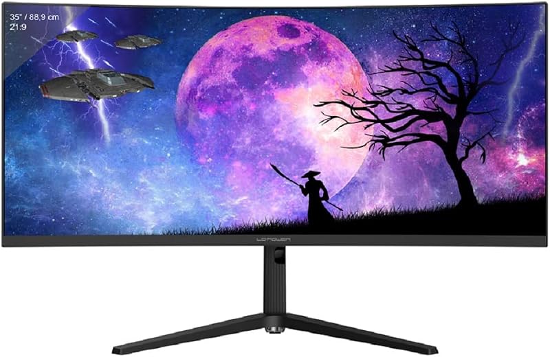 LC-Power Monitor 89cm (35) LC-M35-UWQHD-120-C - outlet/retourdeal