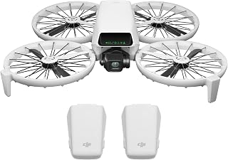 DJI Flip Combo met twee batterijen zonder scherm‑afstandsbediening, drone met 4K UHD-camera voor volwassenen, palmstart, automatische terugkeer, intelligente vlucht, 2 batterijen | Drone met 4K UHD-camera voor volwassenen, opstijgen van de palm, automatische terugkeer, intelligente vlucht, 2 batteri