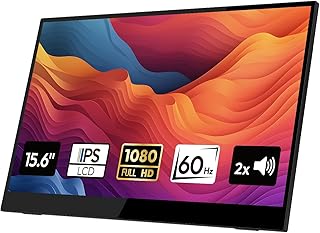 Nomad Touch - Draagbaar touchscreen van 15,6 inch met USB-C en HDMI | 1080P | Sluit aan op telefoons, laptops, pc, Xbox, PS4/5, GS156B2