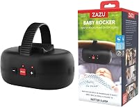 ZAZU Robby Baby Rocker Elektrische Kinderwagenschommel met Huilsensor - outlet/retourdeal