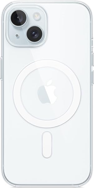 Apple Doorzichtig hoesje met MagSafe voor iPhone 15 ​​​​​​​ - tweedehands - als nieuw — outlet/retourdeal