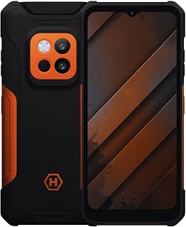 Hammer Construction 2 Thermal Smartphone met thermometer en laserafstandsmeter, 8 + 8 GB RAM, Android 14, krachtige 108 MP camera, 6500 mAh batterij met powerbank-functie, 256 GB/1T