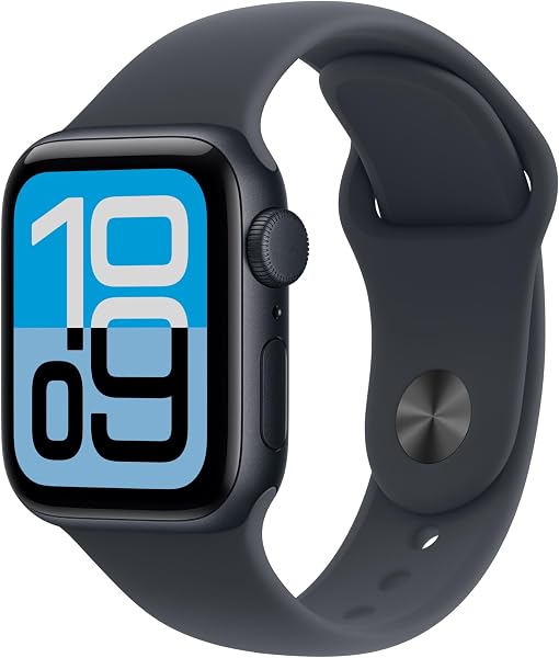 Apple Watch SE 3 GPS 40 mm Smartwatch met kast van middernacht - tweedehands - als nieuw — outlet/retourdeal