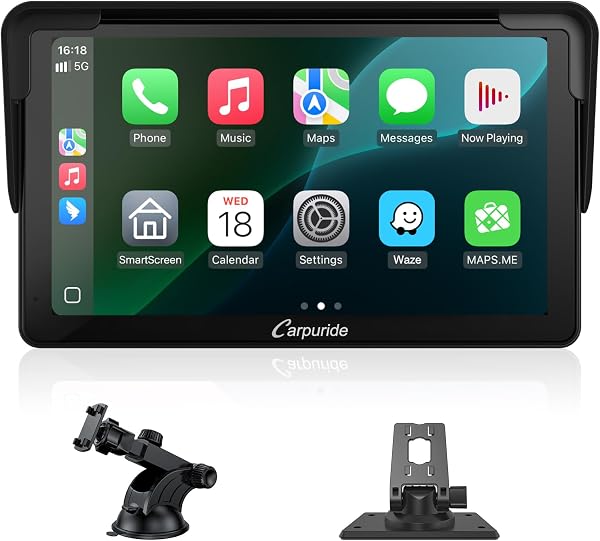 Carpuride V3 Draagbare Draadloze Carplay & Android Auto - tweedehands - als nieuw — outlet/retourdeal