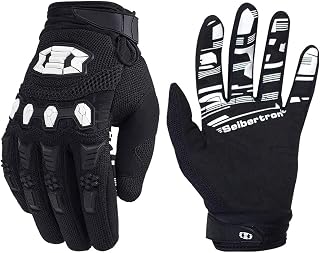 Seibertron Unisex BMX MX ATV MTB Racing Mountain Bike Bicycle Cycling Off-road/Dirt bike Gloves Road Racing Motorcycle Motocross Sports Gloves Touch Recognition Full Finger Glove