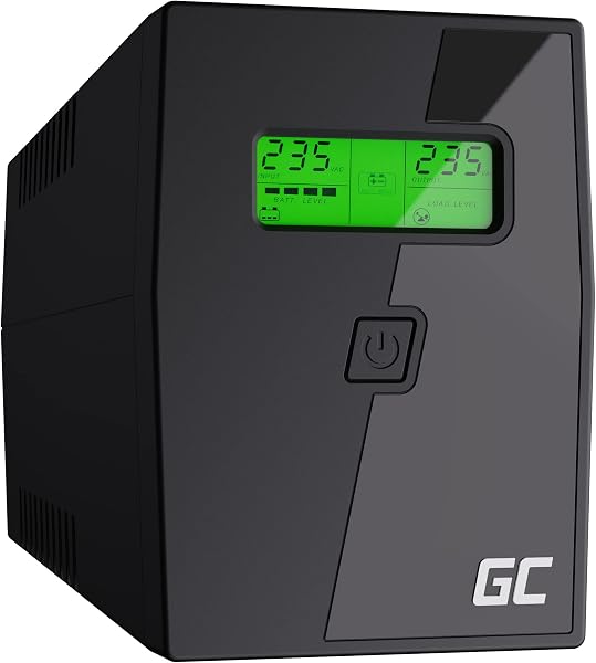 Green Cell RTII UPS Rack Online 800VA/480W met LCD-Display - tweedehands - als nieuw — outlet/retourdeal