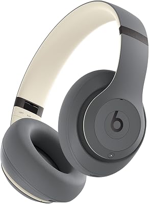 Beats Studio Pro - Noise-cancelling draadloze Bluetooth-koptelefoon - gepersonaliseerde ruimtelijke audio, compatibiliteit met Apple en Android - zandgrijs