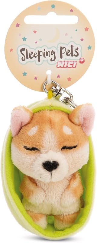 NICI 61606 Sleutelhanger "Sleeping Pets" hond Welsh Corgi - outlet/retourdeal