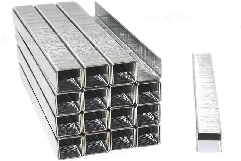 5000 tackernietjes type 53, lengte 10 mm, breedte 11,4 mm, verzinkt, roestvrij staal, voor handtacker, kantoorartikelen vakman dakdekker