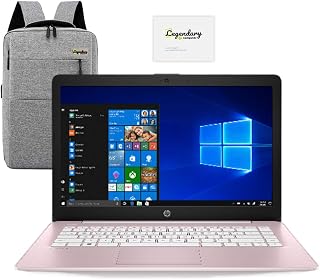 HP Chromebook Laptop, 14 Inch Full HD IPS Scherm, Intel Celeron N4020, 4GB RAM, 64GB eMMC, Chrome OS, 14a-na0161nd, Zilver