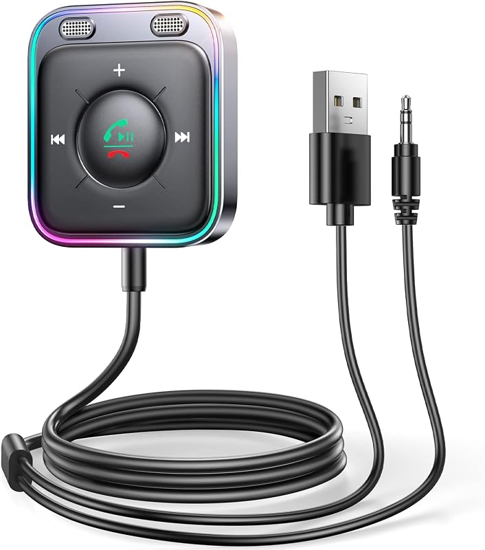 2023 JOYROOM Aux Bluetooth-adapter auto met handsfree systeem - tweedehands - als nieuw — outlet/retourdeal